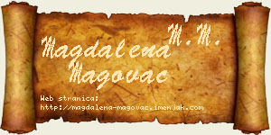 Magdalena Magovac vizit kartica